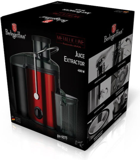 Berlinger Haus Entsafter 400W Rot