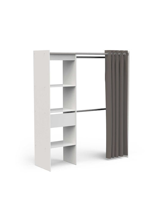 Polihome Chic II Κρεμάστρα Δαπέδου από Ξύλο 113.8x50x191.5cm