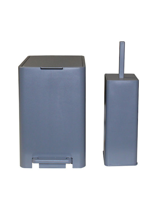 Viomes Plastic Toilet Brush Τιτάνιο