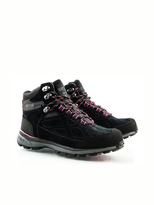 Regatta Suede Women's Hiking Boots Waterproof Black