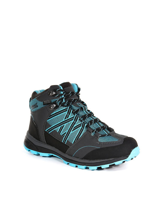 Regatta Damentrekking Wanderschuhe Wasserdichte Blaue