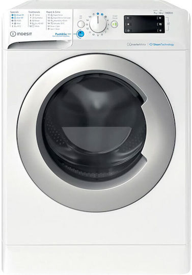 Indesit Πλυντήριο-Στεγνωτήριο Ρούχων 7kg/6kg 1400 Στροφές