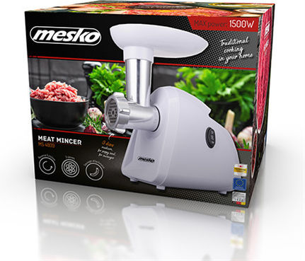 Mesko Машина за мелене на месо 1500W Сив