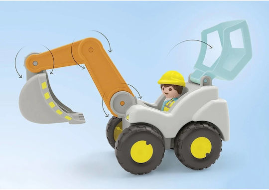 Playmobil Junior Φορτωτής Εκσκαφέας για 1-4 ετών