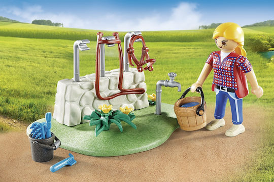 Playmobil Βαλιτσάκι Country Φροντίζοντας τα Άλογα για 4 ετών