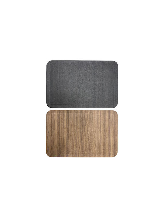 TnS Platzdeckchen Kunststoff Gray 45x30cm 1Stück