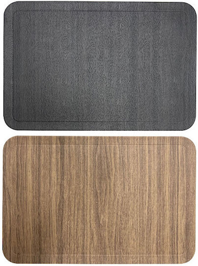 TnS Platzdeckchen Kunststoff Gray 45x30cm 1Stück