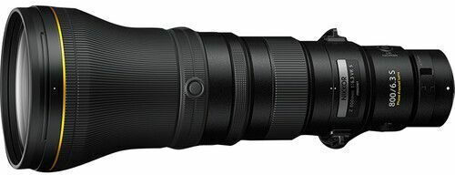 Nikon Full Frame Camera Lens Nikkor Z 800mm f/6.3 VR S Super Telephoto for Nikon Z Mount Black