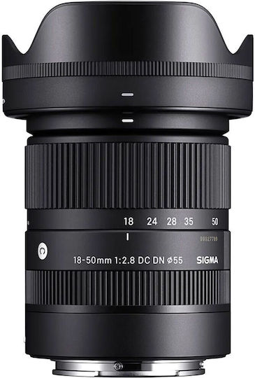 Sigma Crop Kameraobjektiv 10-18mm f/2.8 DC DN Contemporary Ultra-Weitwinkel-Zoom für Canon RF Mount Black