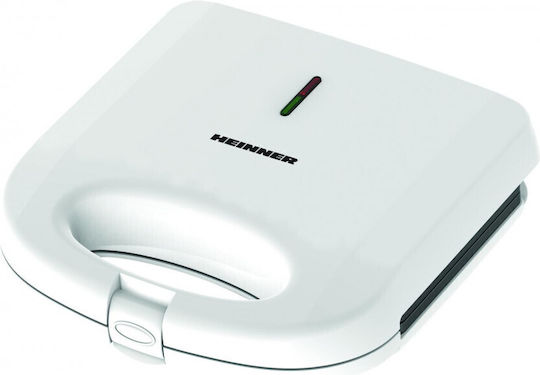 Heinner Sandwich Maker for for 2 Sandwiches Sandwiches 750W White