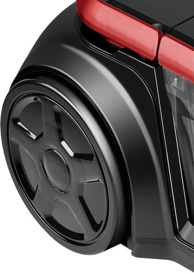 Amica VM4012 Ηλεκτρική Σκούπα 800W με Κάδο 1.5lt Γκρι
