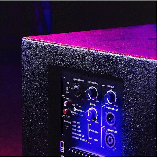 Elokance ESLIM110 Αυτοενισχυόμενο Subwoofer PA 400W 10"