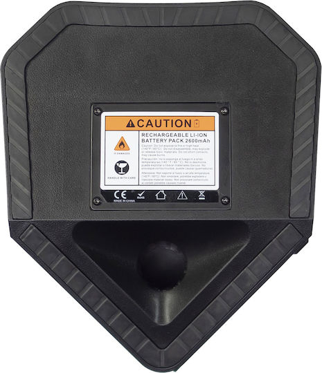 ZZiPP ZZIGGY Active Speaker PA 120W with Woofer 6.5" with Battery 25x29x33cm.