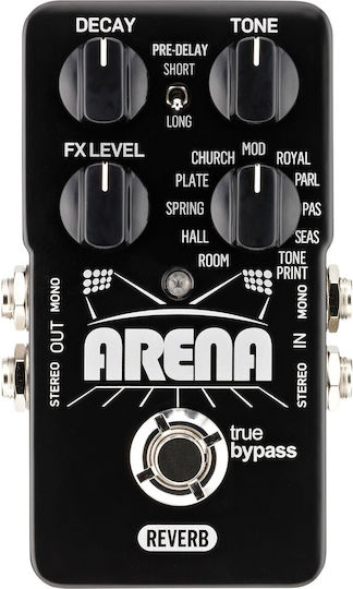 TC Electronic Arena 960790001 Pedals Effect Reverb Electroacoustic Instruments, Electric Guitar and Electric Bass