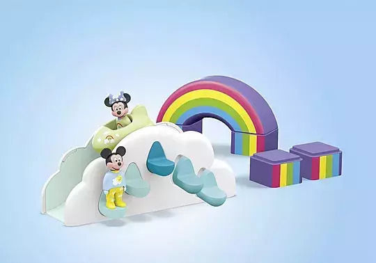 Playmobil Junior Fun In The Clouds With Mickey And Minnie Mouse for 1-4 years old
