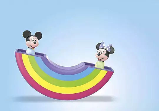 Playmobil Junior Fun In The Clouds With Mickey And Minnie Mouse for 1-4 years old