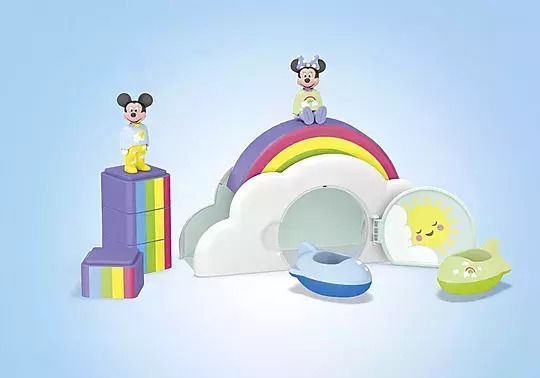 Playmobil Junior Fun In The Clouds With Mickey And Minnie Mouse for 1-4 years old