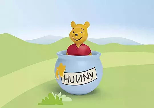 Playmobil Junior Disney: Winnie the Poohʼs Counter Balance Honey Pot for 1-4 years old