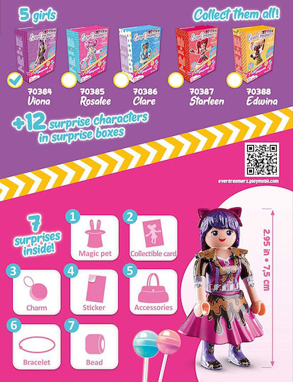 Playmobil EverDreamerz Candy World pentru 7+ ani ani
