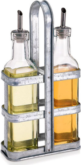 Excellent Houseware Σετ Λαδόξιδο Γυάλινο με Ροή 500ml