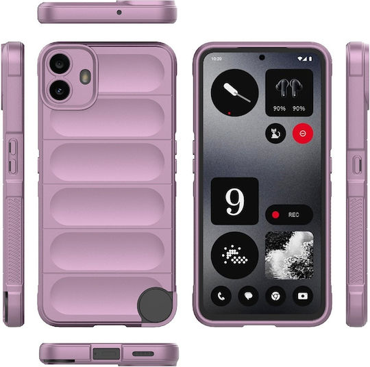 Techsuit Magic Back Cover Silicon Violet (Nimic CMF Telefon 1)