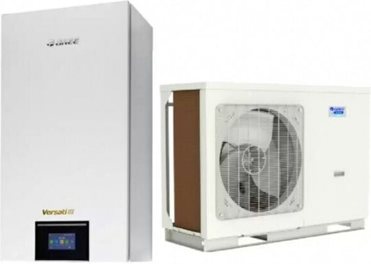 Gree Versati III Αντλία Θερμότητας 12kW Μονοφασική 60°C Split