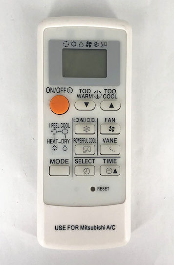 Mitsubishi MP04A MP2B Air Conditioner Remote Control