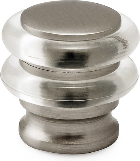 Door Stopper Metallic Νίκελ Ματ 1pcs