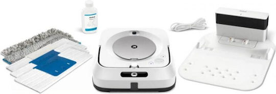 iRobot Braava Jet M6 Roboterstaubsauger zum Saugen & Wischen mit Kartierung und Wi-Fi Weiß