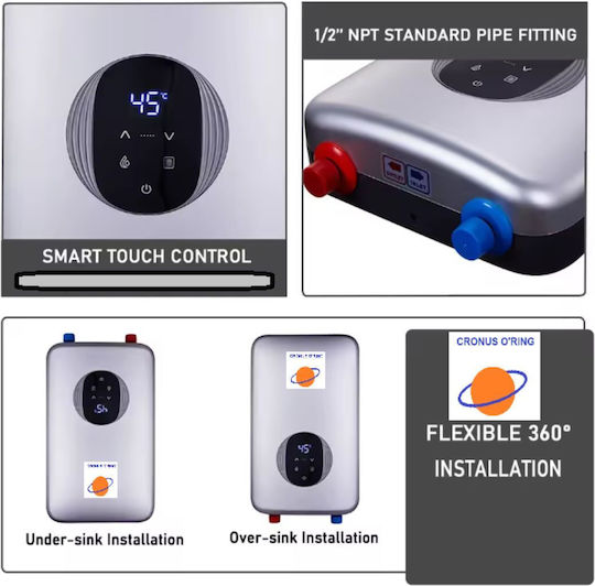 Cronus O' Ring C70-W Стенен Inverter Бойлер Централен 7кВт