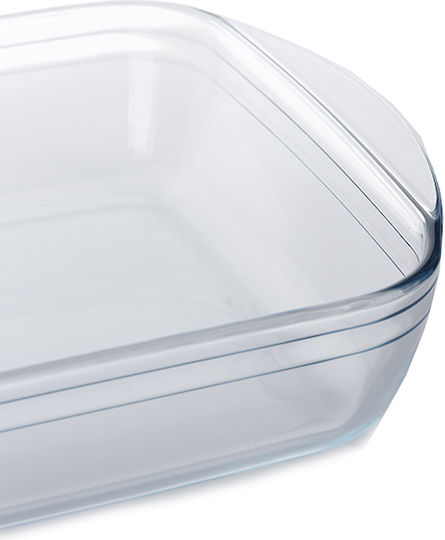 ArteLibre Rechteckig Feuerfestes Geschirr Glas 4500ml 1Stück