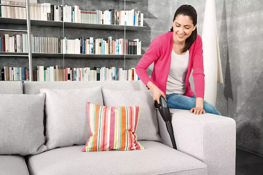 Karcher SV 7 Ατμοκαθαριστής Πίεσης 4bar με Ρόδες και Κοντάρι Λευκό