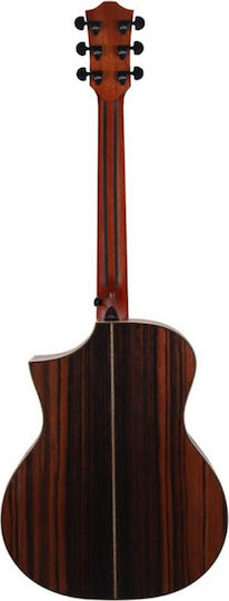Bromo Semi-Akustik Gitarre Spruce / Schwarz