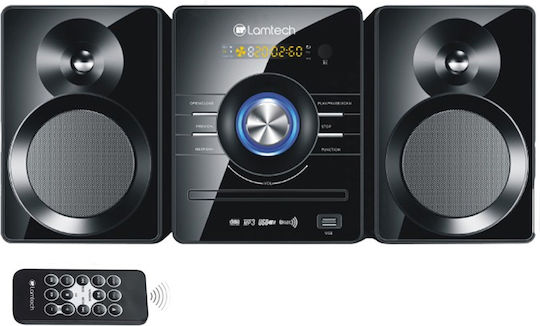 Lamtech Sistem Audio 2.0 LAM112532 30W cu CD Player și Bluetooth Negru