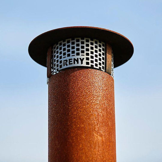 Panthermica Chimney Crown Inox 100mm Silver