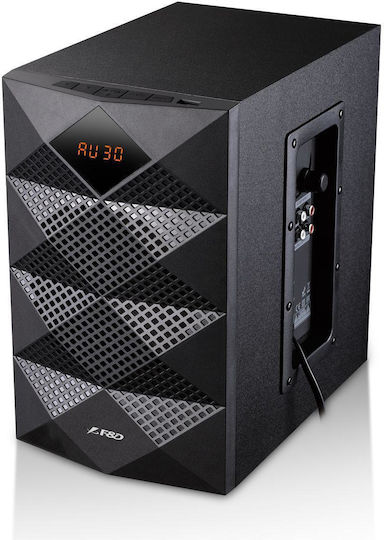 Fenda A180X Αυτοενισχυόμενα Ηχεία με Bluetooth 42W (Ζεύγος) Μαύρα