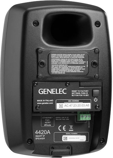Genelec 4420a Studio Monitor Speakers 8" 100W Piece Black