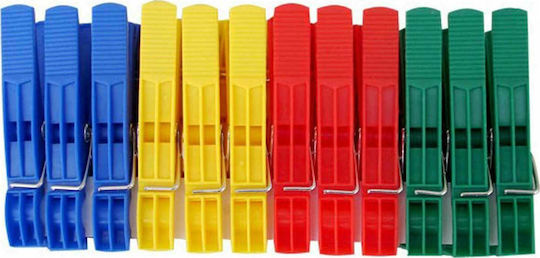 Viosarp Clothespins made of Plastic 24pcs Multicolour