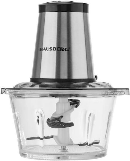 Hausberg HB-4506 Πολυκόπτης Multi 400W με Δοχείο 3lt Inox