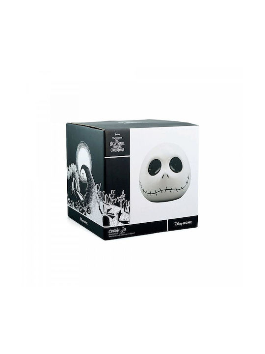 Half Moon Bay Ceramic Cookie Jar White Nightmare Before Christmas - Jack Skellington 17x17x17.8cm