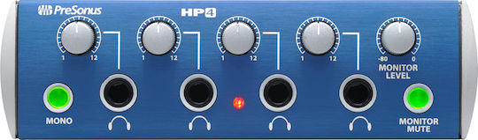 Presonus Portable Analog Headphone Amplifier 4 Channels with Jack (6.3mm)