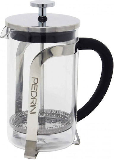 Pedrini Inox French Press Coffee Maker Silver 800ml