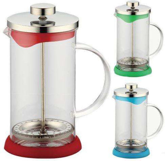 Peterhof PH-12525 Cafetieră cu Filtru Manual Din Oțel Inoxidabil Albastră 600ml