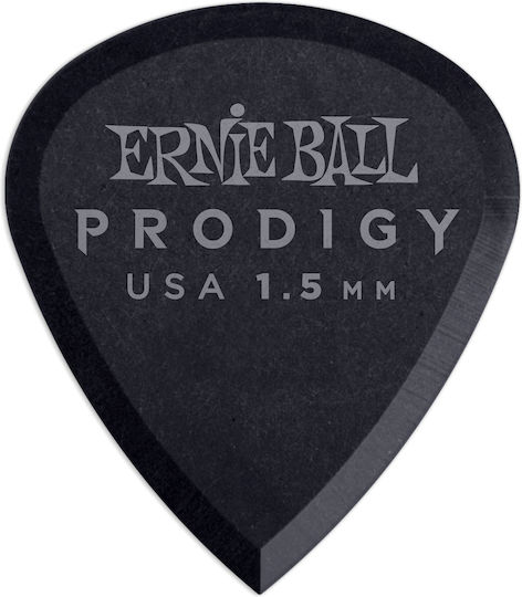 Ernie Ball Guitar Pick Prodigy -1 Black Thickness 1.5mm 1pc