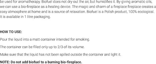 Kratki BioethaNol 1lt