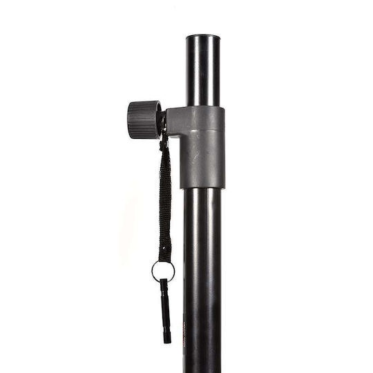 Standsteel PA Speaker Connecting Tube height 80-80cm in Black Color