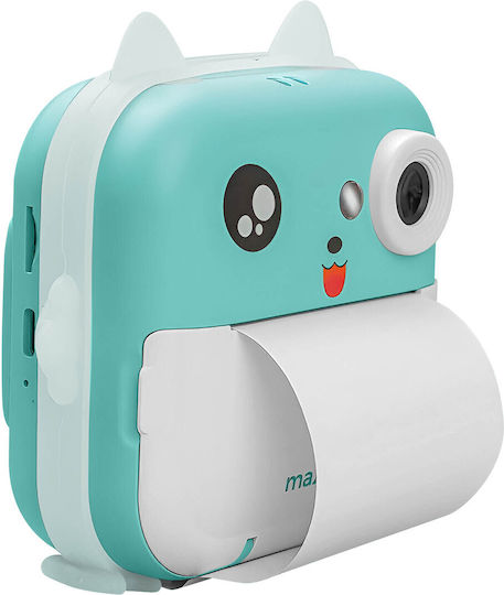 Maxlife MXPC-100 Children's Camera with Thermal Printing Blue