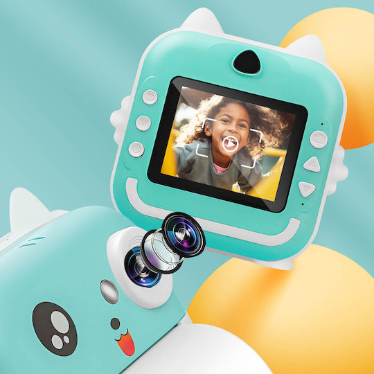 Maxlife MXPC-100 Children's Camera with Thermal Printing Blue