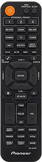 Pioneer VSX-935 Home Cinema Receiver 4K/8K 7.2 Channels 80W/8Ω with HDR and Dolby Atmos Black