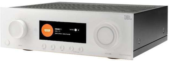 JBL MA7100HP Home Cinema Amplifier 4K/8K 7.2 Channels 125W/8Ω 175W/6Ω with HDR and Dolby Atmos White
